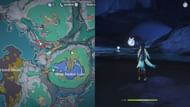 Entrance to the Radiant Moonfly boss area (Image via HoYoverse)